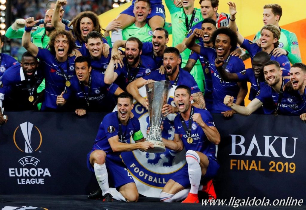 Chelsea Sukses Raih Gelar Europa League