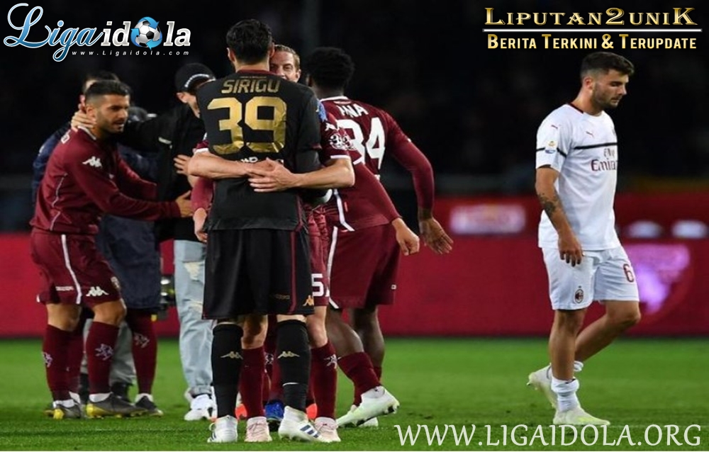 LigaIdola - Berita Bola,Hasil Liga Italia: Milan Dikalahkan Torino, Gagal Kembali ke Empat Besar