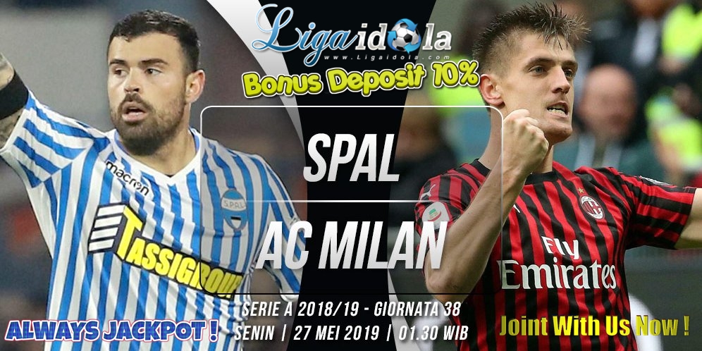 Prediksi SPAL vs AC Milan 27 Mei 2019
