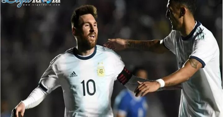 Messi Cetak Brace, Pimpin Argentina Bungkam Nikaragua