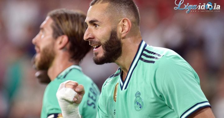 Real Madrid Menang Atas Sevilla Berkat Gol Tunggal Karim Benzema