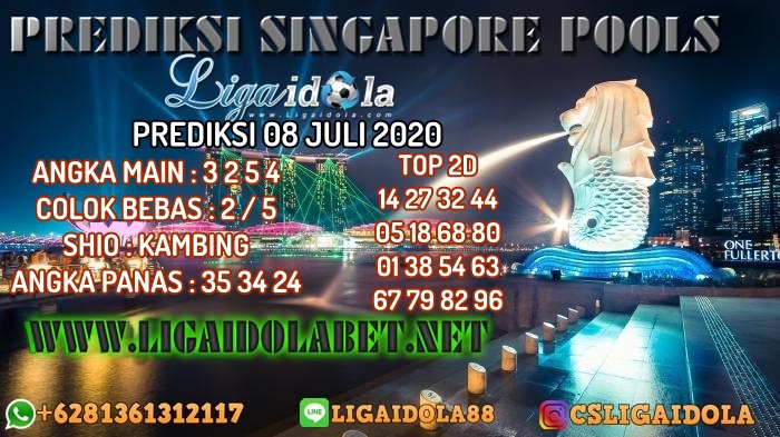 PREDIKSI SINGAPORE POOLS 08 JULI 2020