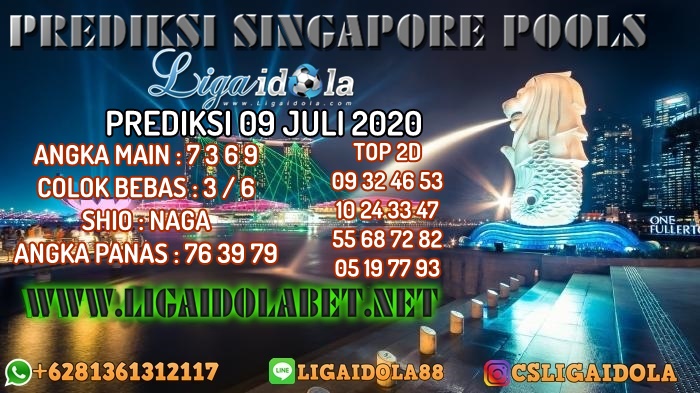 PREDIKSI SINGAPORE POOLS 09 JULI 2020