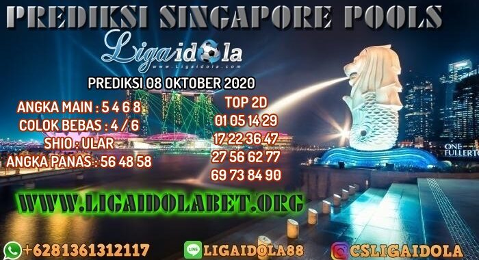 PREDIKSI SINGAPORE POOLS 08 OKTOBER 2020