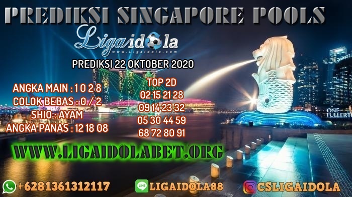 PREDIKSI SINGAPORE POOLS 22 OKTOBER 2020