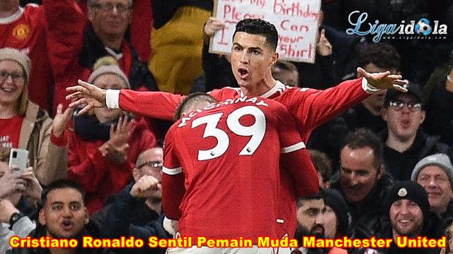 Cristiano Ronaldo Sentil Pemain Muda Manchester United