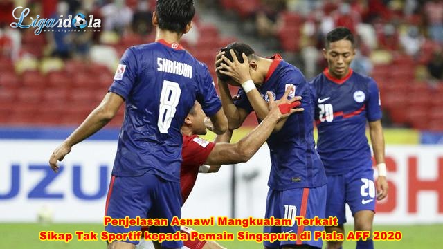Penjelasan Asnawi Mangkualam Terkait Sikap Tak Sportif kepada Pemain Singapura di Piala AFF 2020