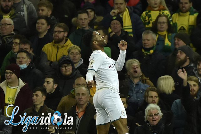 Man of the Match Norwich City vs Manchester City: Raheem Sterling