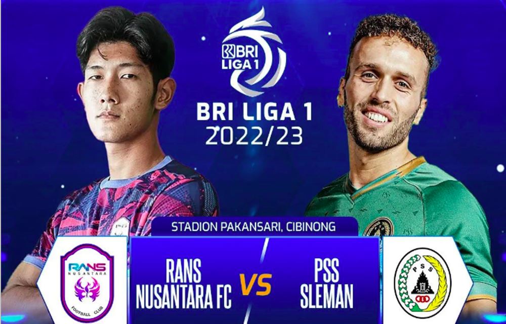 RANS Nusantara FC vs PSS Sleman 29 Juli 2022