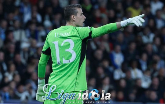 Man of the Match Manchester City vs Real Madrid: Andriy Lunin